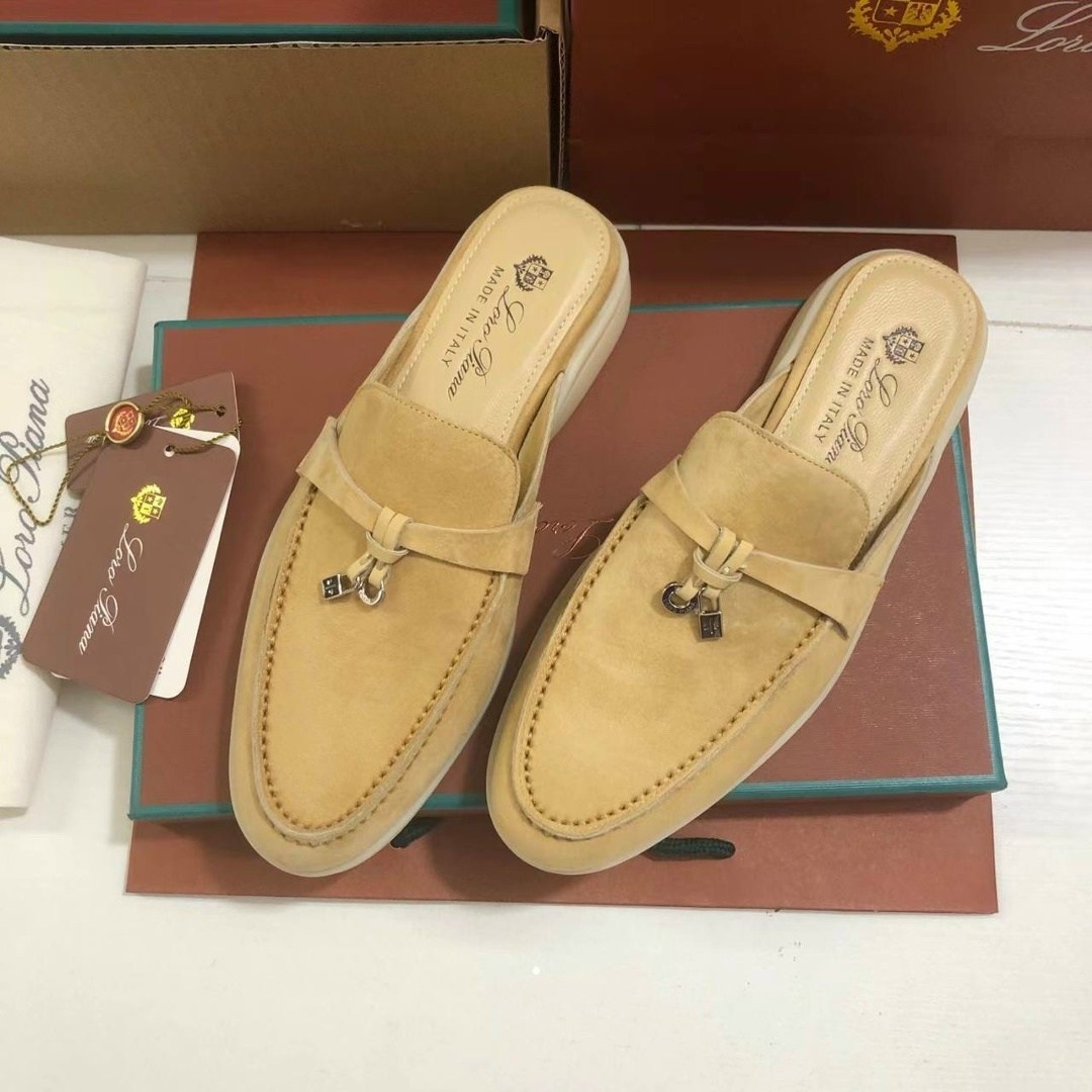 ,мюли loro piana,сабо loro piana,лоферы loro piana,мюли замшевые