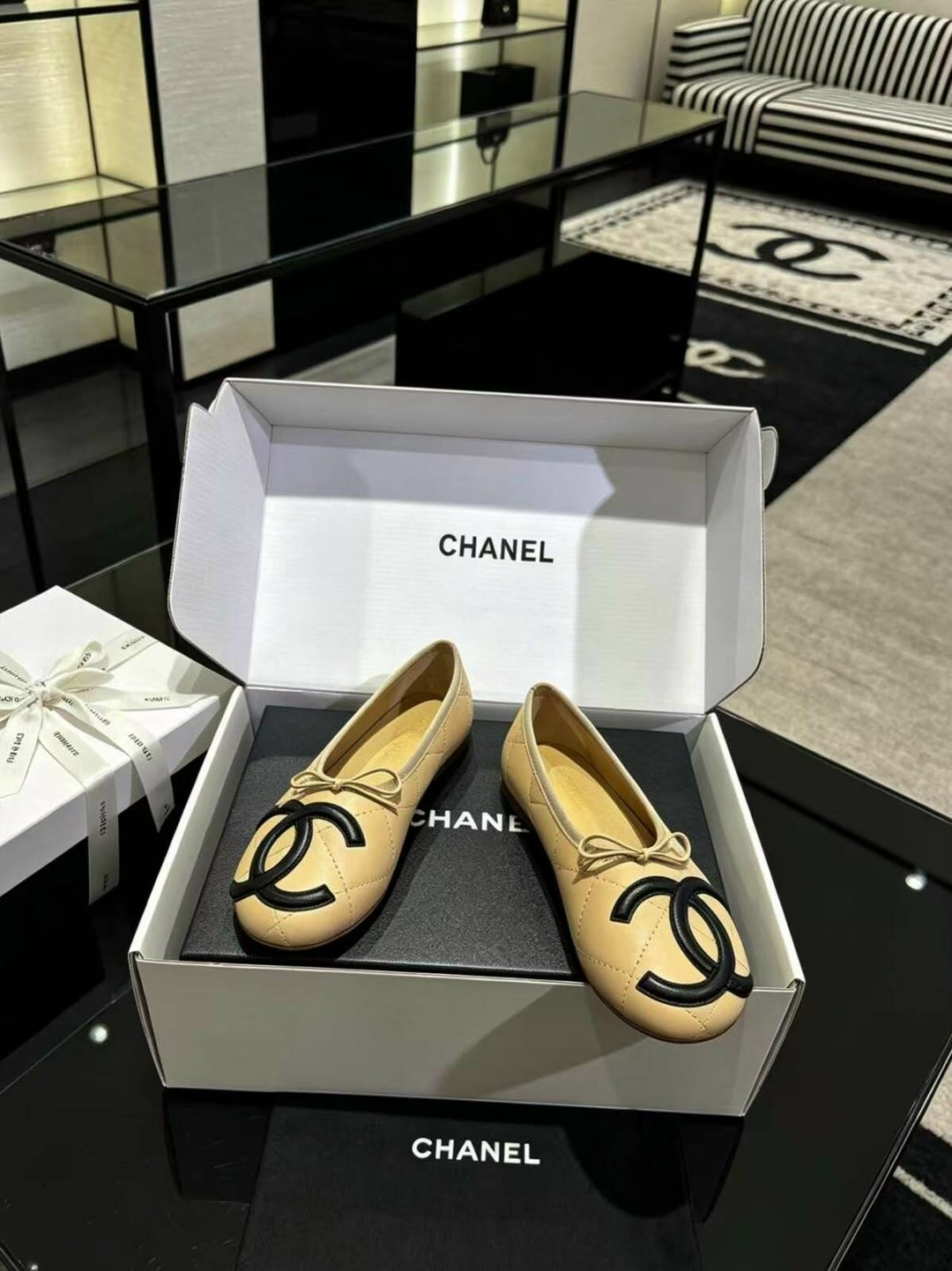 балетки chanel,балетки шанель,балетки шанель бежевые,балетки chanel 2026,туфли chanel