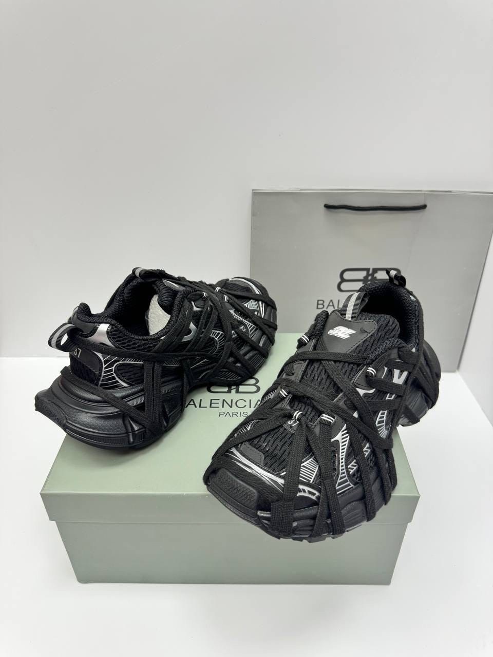 кроссовки женские balenciaga,,кроссовки balenciaga 3xl extreme lace массивные на шнуровке,женские кроссовки,кроссовки balenciaga
