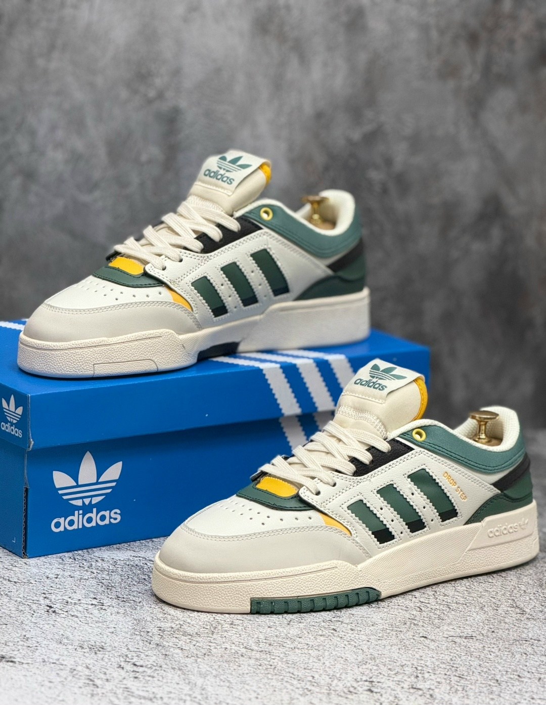 кроссовки adidas,кроссовки adidas originals drop step low chalk white tech emerald,кроссовки adidas drop step,adidas originals drop step low,кроссовки adidas original drop step low