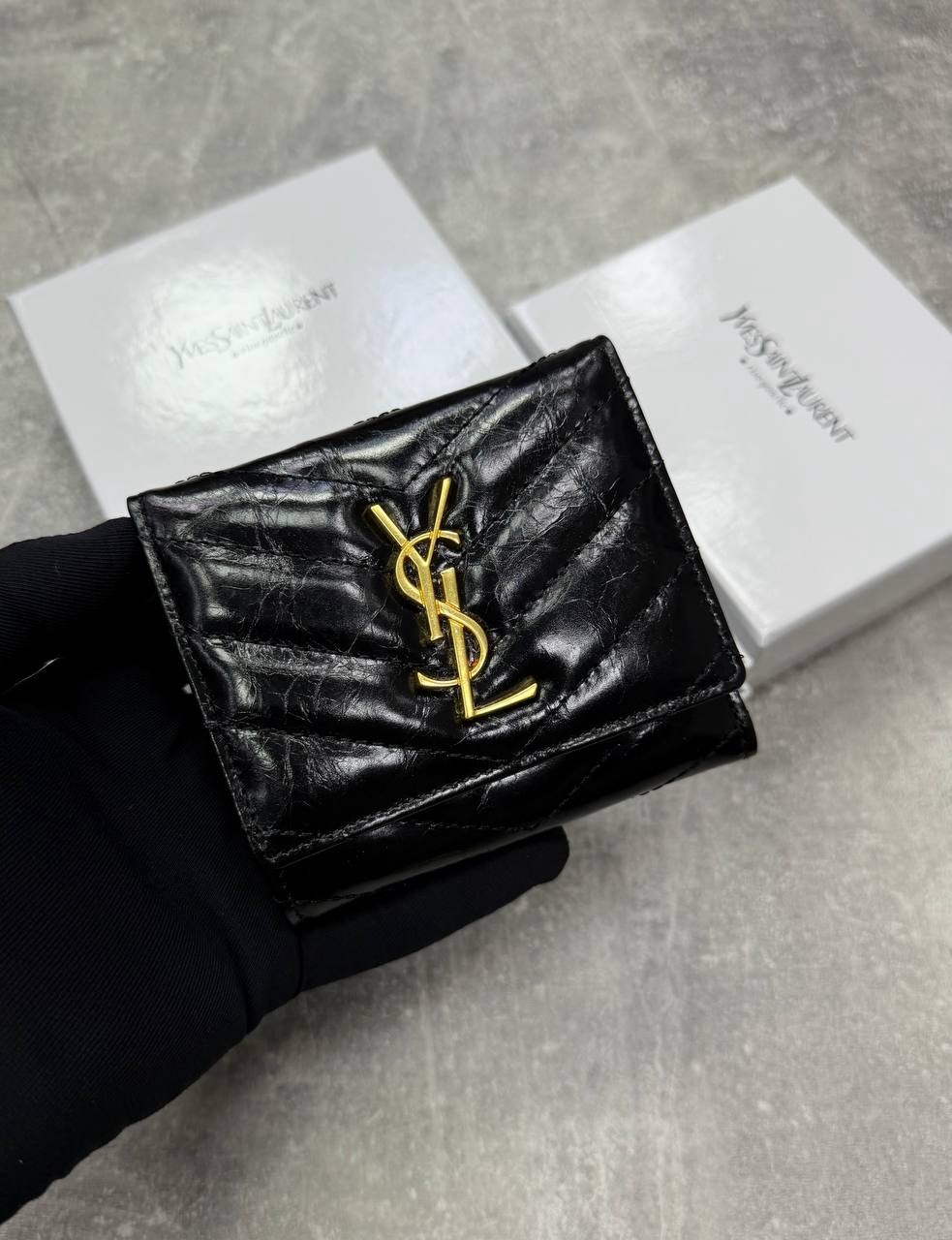 кошелек saint laurent,кошелек сен лоран,кошелек сен лоран черный,кожаный кошелек saint laurent,yves saint laurent кошелек