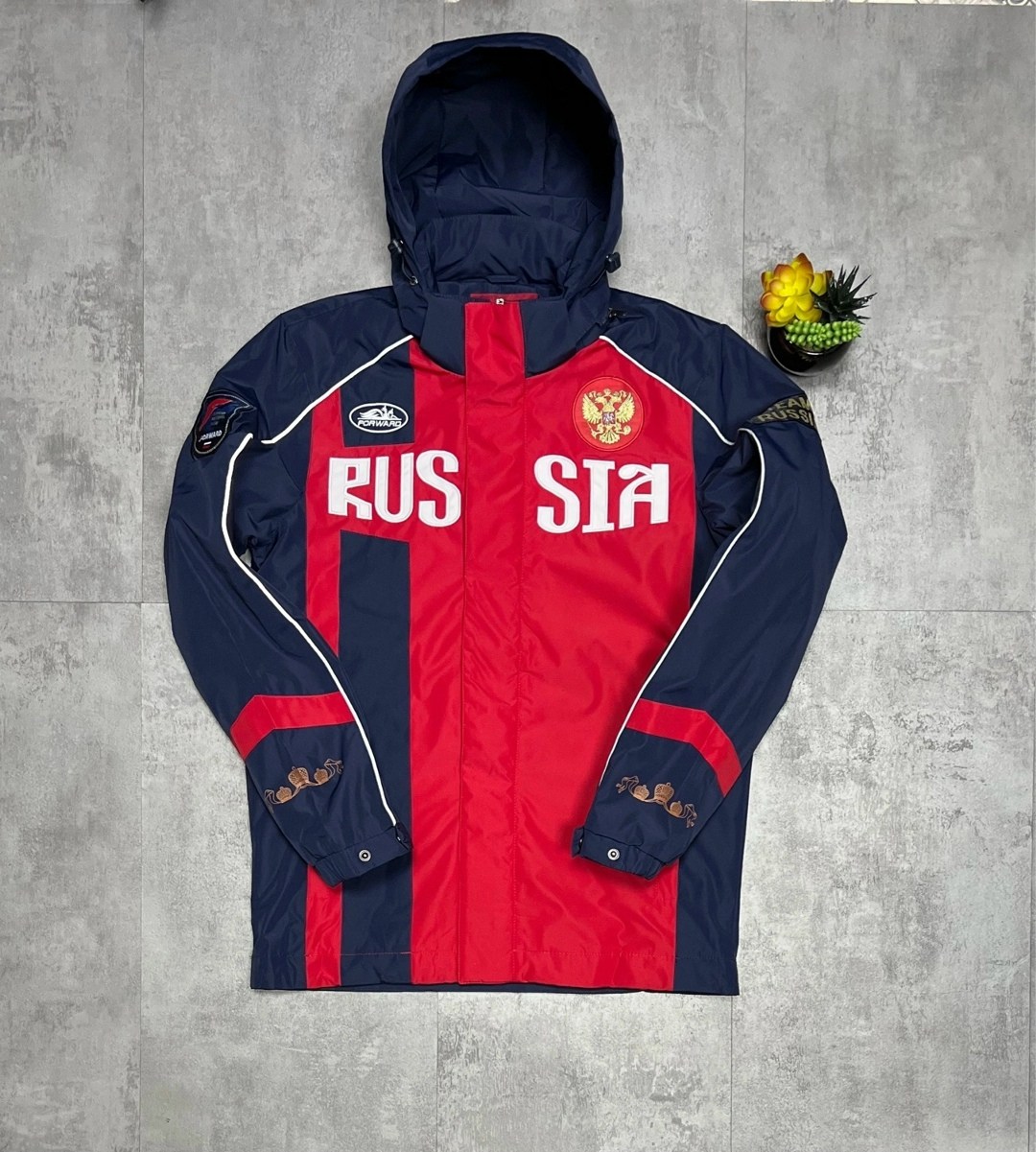 ветровка russia forward,куртка russia forward,куртка форвард,куртка forward,куртка раша форвард синяя