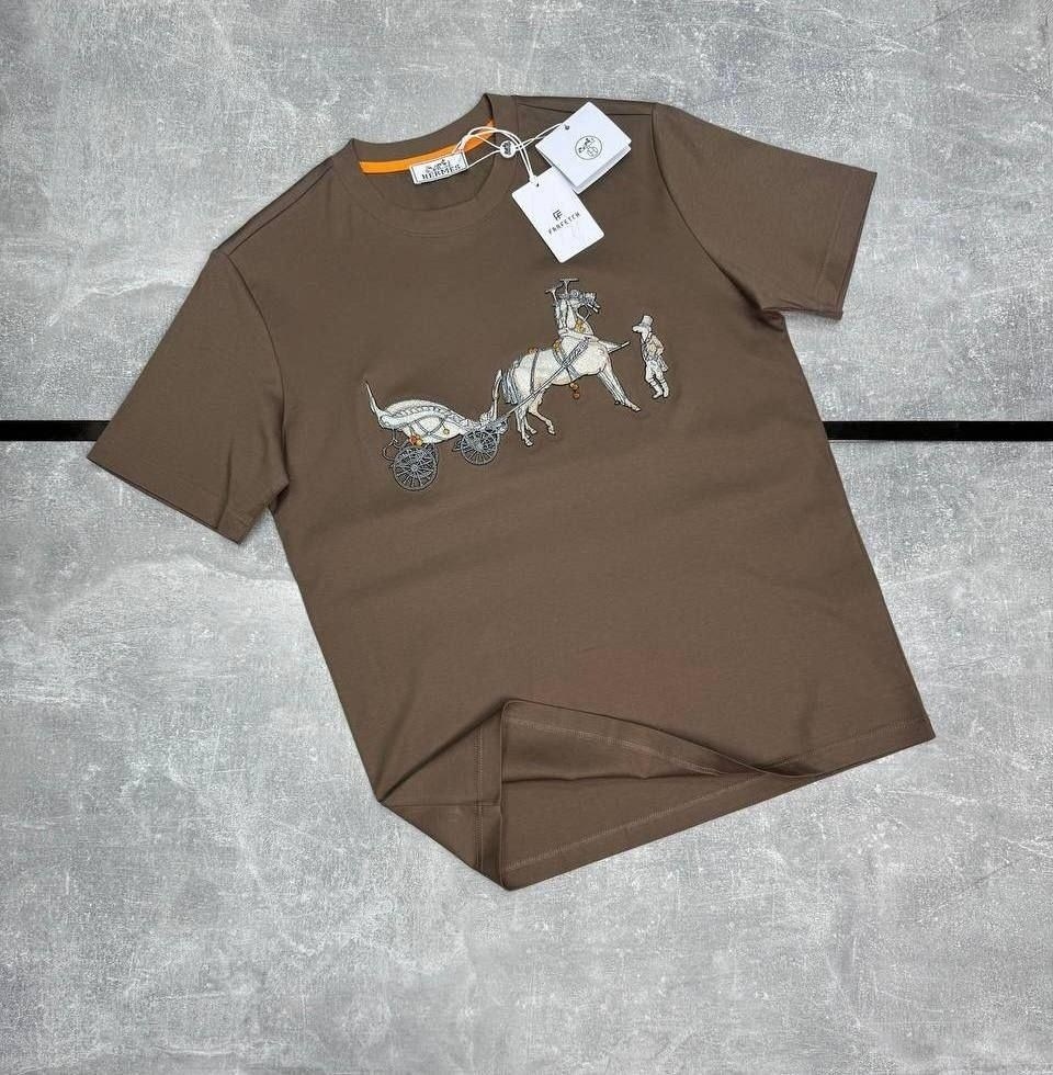 футболка hermes,футболки для мужчин,футболка мужская,базовая футболка