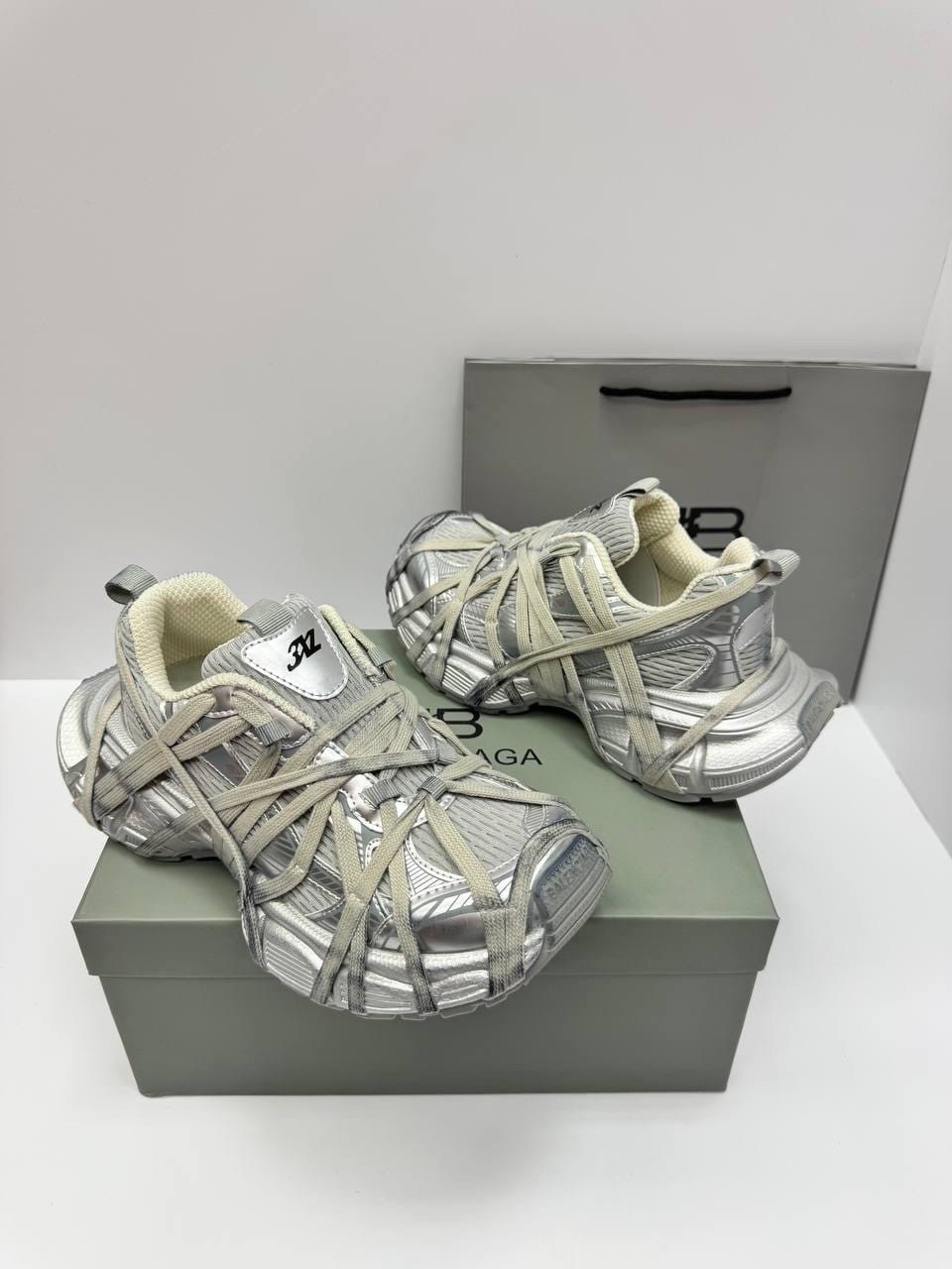 кроссовки женские balenciaga,,кроссовки balenciaga 3xl extreme lace массивные на шнуровке,женские кроссовки,кроссовки balenciaga