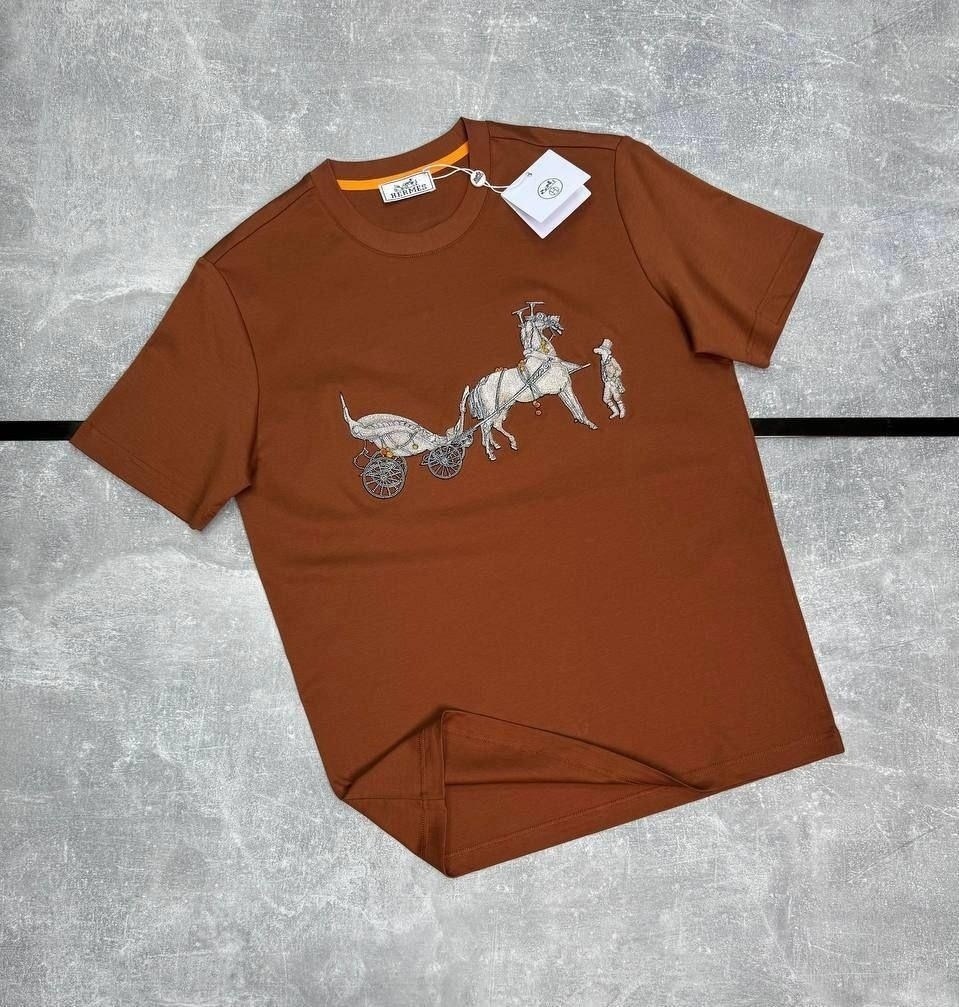 футболка hermes,футболки для мужчин,футболка мужская,базовая футболка