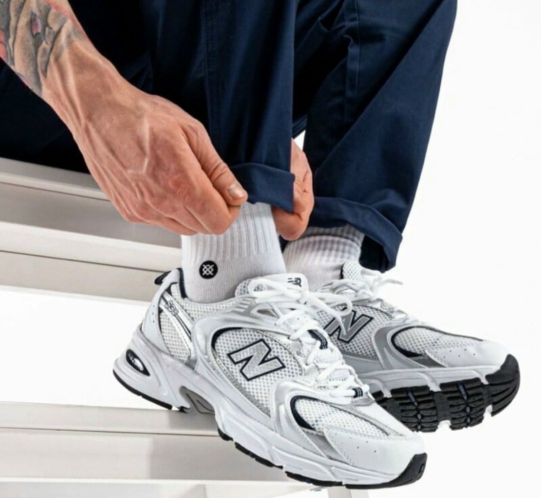 new balance 530,кроссовки new balance 530,new balance 530 white silver navy,new balance mr 530,кроссовки
