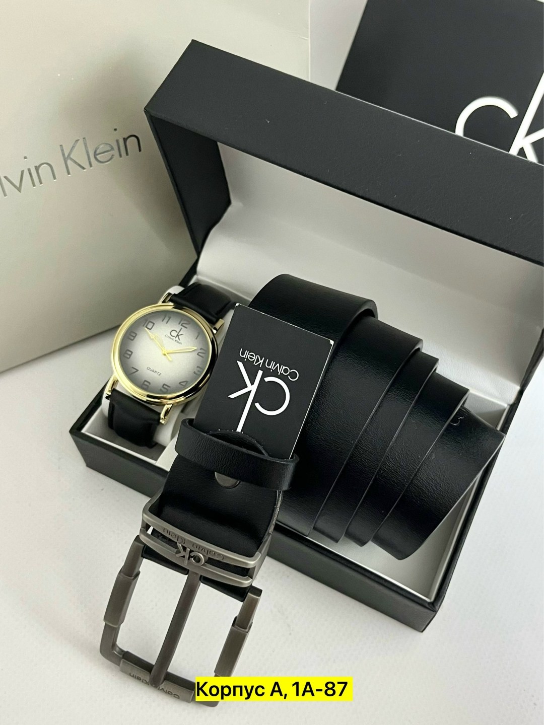 подарочный набор calvin klein,ремень для мужчин кожа,calvin klein набор часы и ремень,calvin klein мужской ремень,часы для мужчин