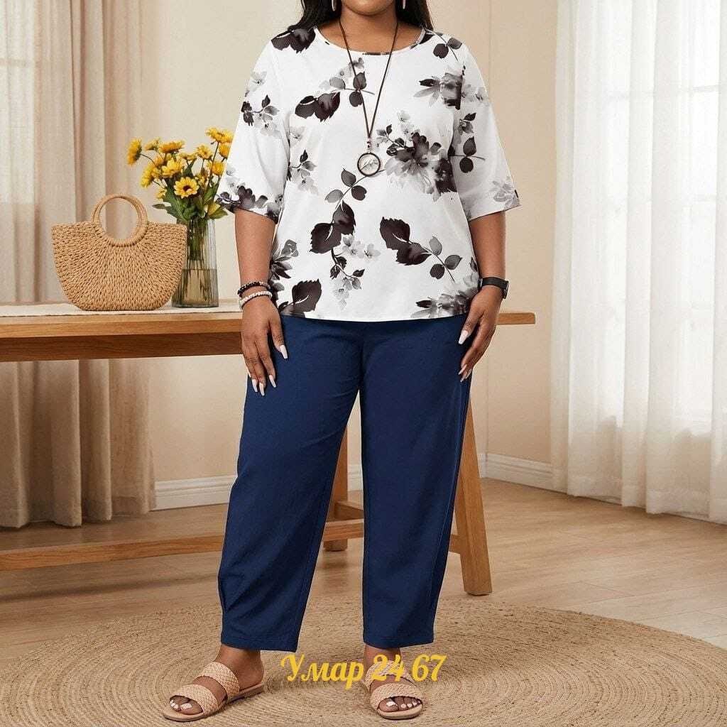 женские костюмы больших размеров, больших размеров,комплект одежды для женщин,летние брючные костюмы,женские костюмы