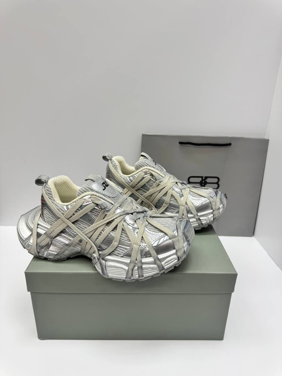 кроссовки женские balenciaga,,кроссовки balenciaga 3xl extreme lace массивные на шнуровке,женские кроссовки,кроссовки balenciaga