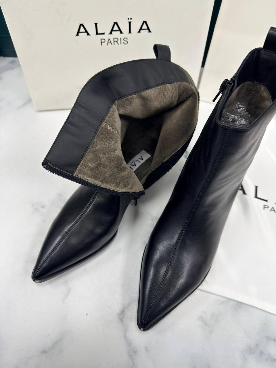 ,ботильоны alaia,ботильоны женские,женская ,модные ботильоны