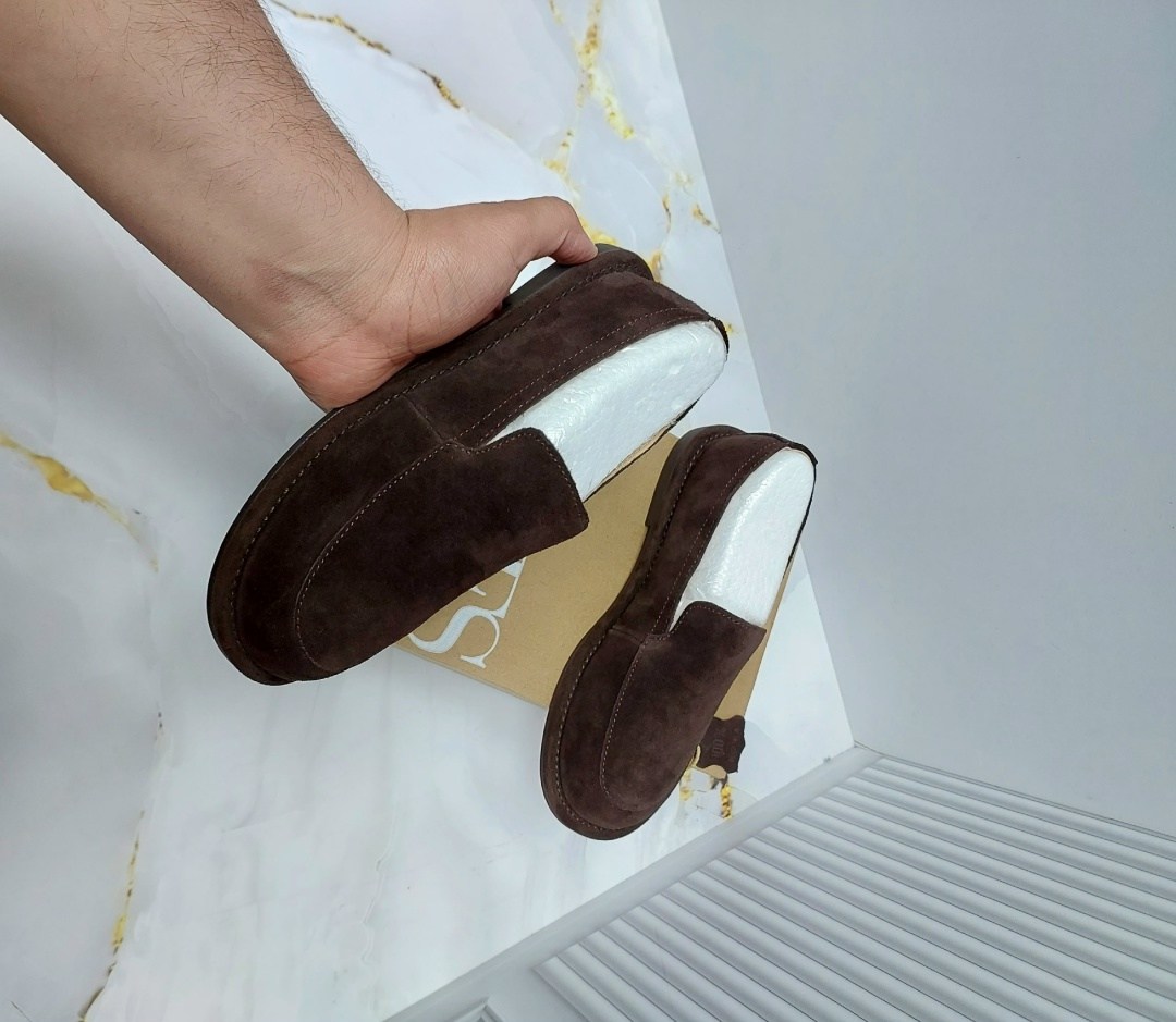 замшевые лоферы,лоферы loro piana,,лоферы женские замшевые,лоферы босс