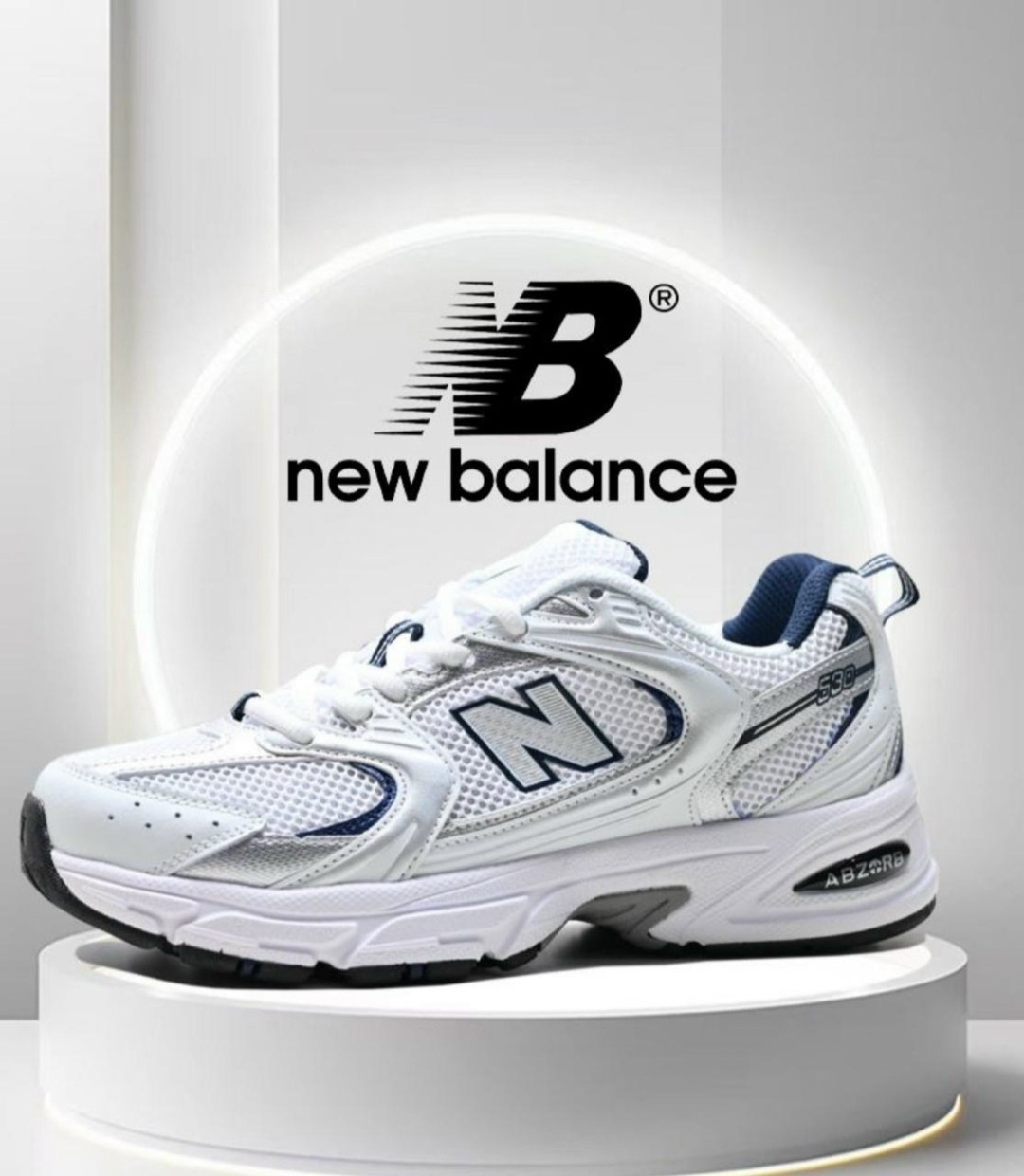 new balance 530,кроссовки new balance 530,new balance 530 white silver navy,new balance mr 530,кроссовки
