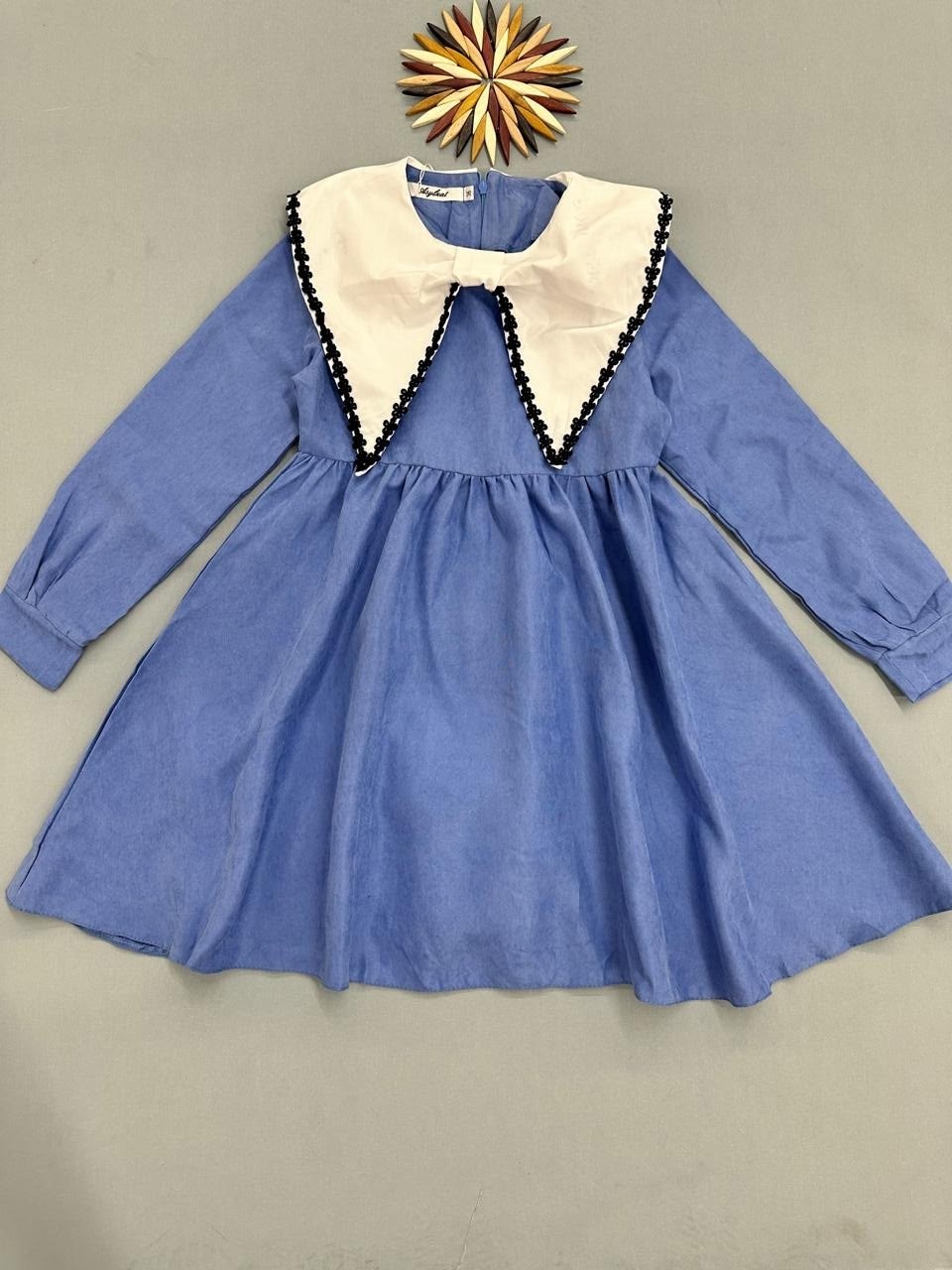 платье для девочки с воротничком "крошка я" linen 86-92 см зелёное,платье для девочек,платье с воротничком крошка я linen 86-92 зеленый,платье для девочки с воротничком «крошка я» linen 68-74 см зелён