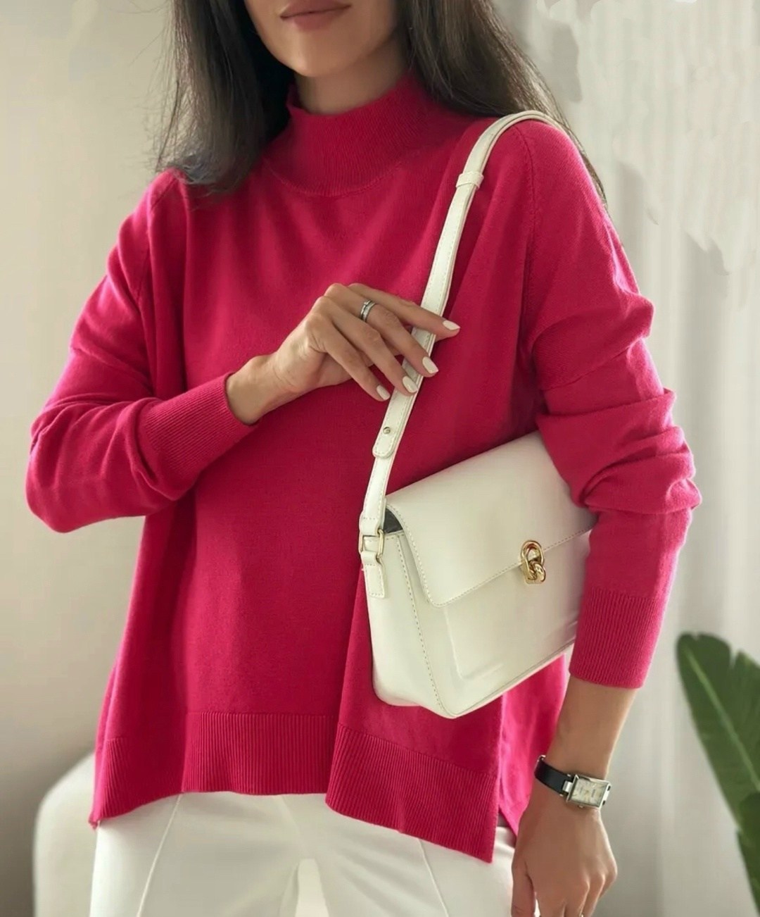 свитер оверсайз джемпер,базовый шерстяной свитер trends brands,джемпер oversize,джемпер бежевый,объёмный джемпер оверсайз бежевый