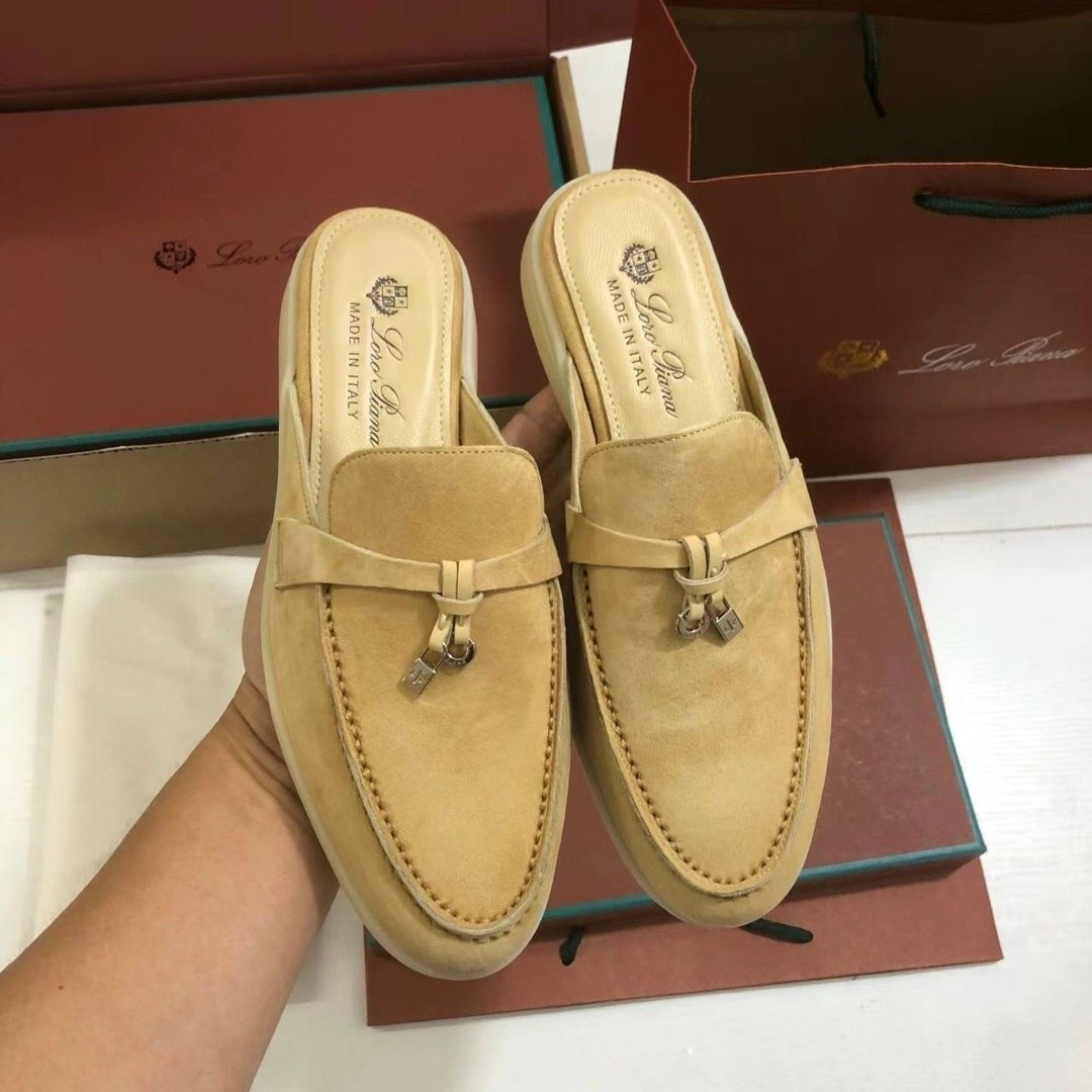 ,мюли loro piana,сабо loro piana,лоферы loro piana,мюли замшевые