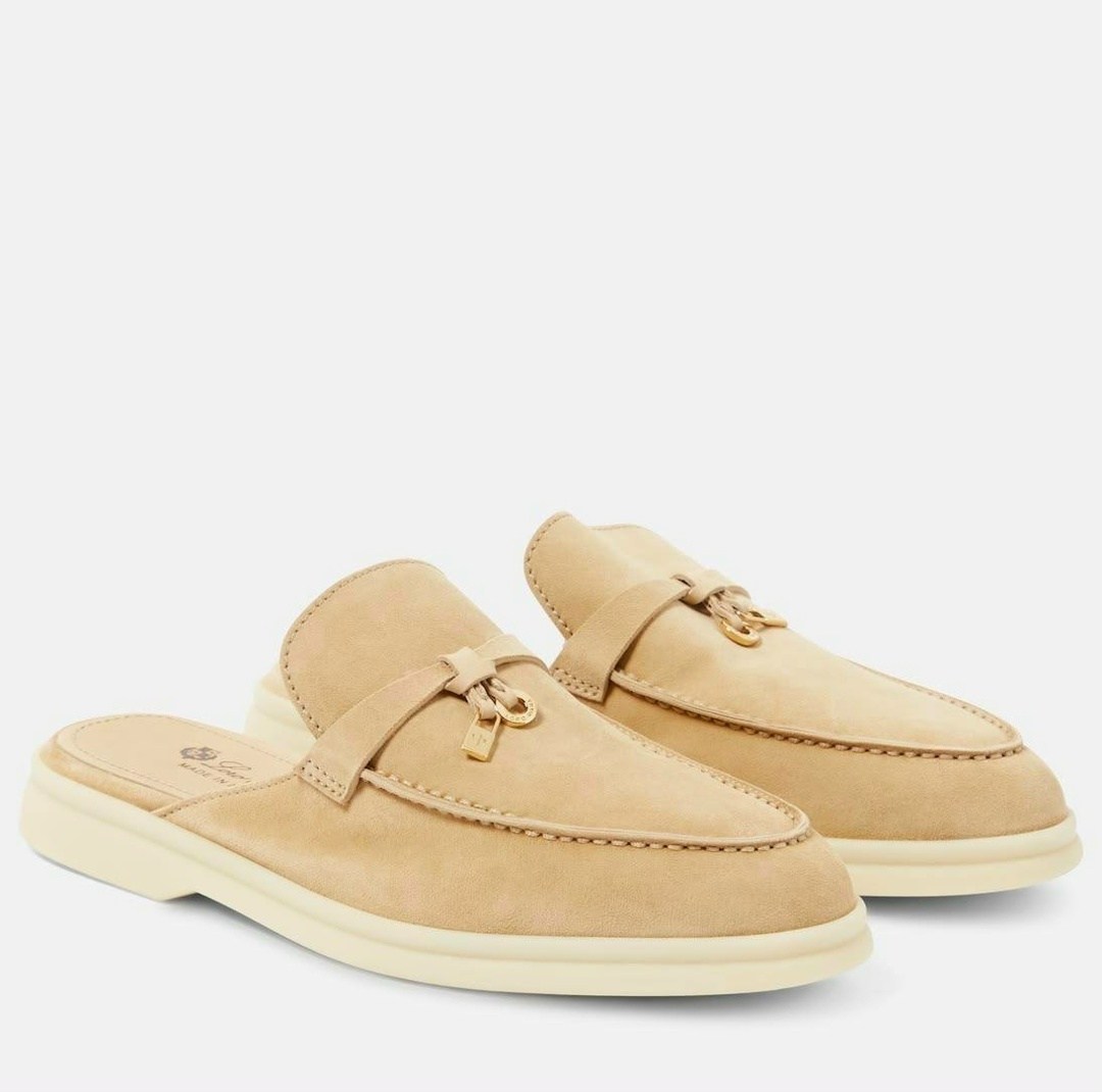 ,мюли loro piana,сабо loro piana,лоферы loro piana,мюли замшевые