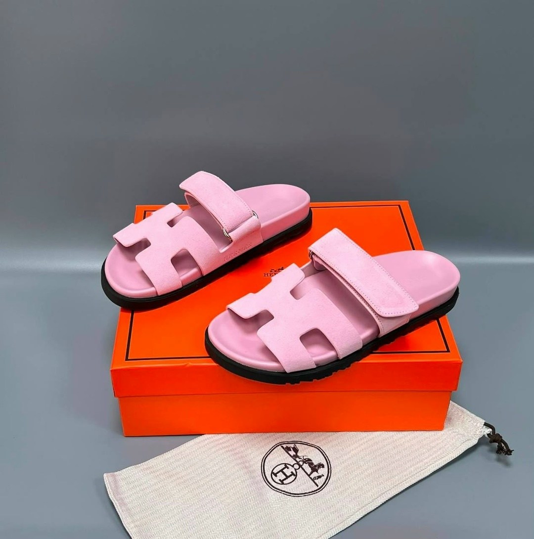 замшевые шлепанцы hermes,hermes шлепанцы,шлепки эрмес,шлепки hermes женские,