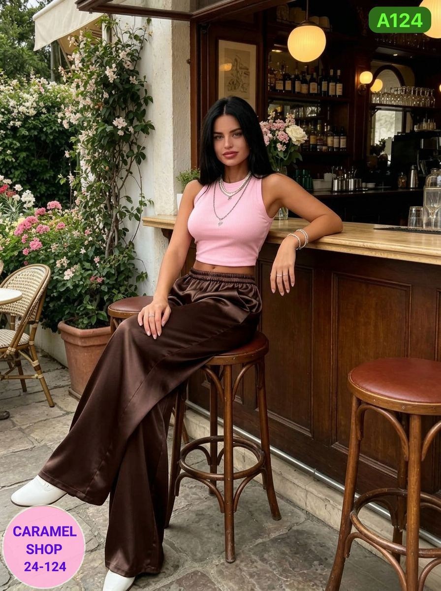 широкие атласные брюки палаццо цвета хаки river island,брюки женские атласные,женские брюки,женские широкие брюки,брюки шелковые