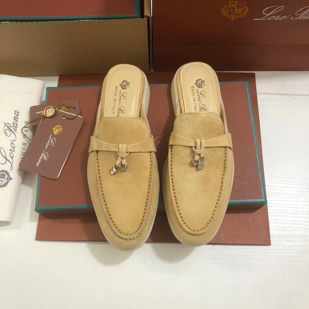 ,мюли loro piana,сабо loro piana,лоферы loro piana,мюли замшевые