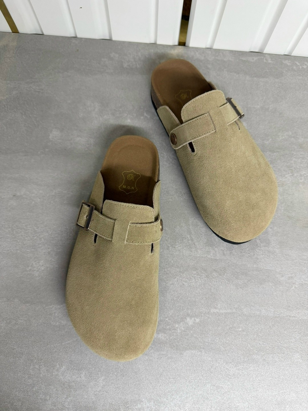 шлепанцы замшевые,сабо биркеншток,сабо замшевые,,тапочки birkenstock
