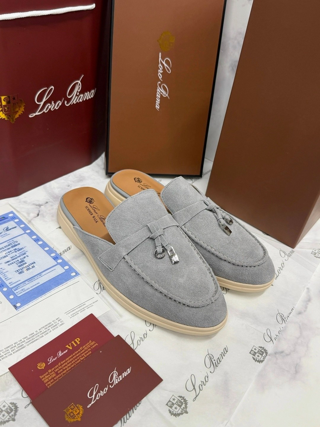 мюли loro piana,,лоферы loro piana,женские замшевые мюли loro piana голубые,лоферы замшевые