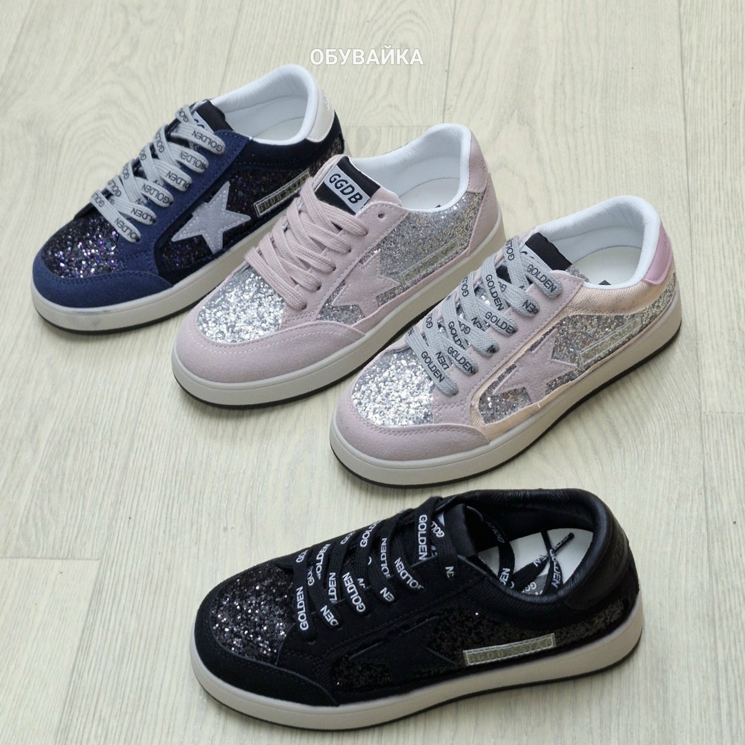 , женская,обуви,кеды golden goose,кроссовки golden goose с пайетками на платформе
