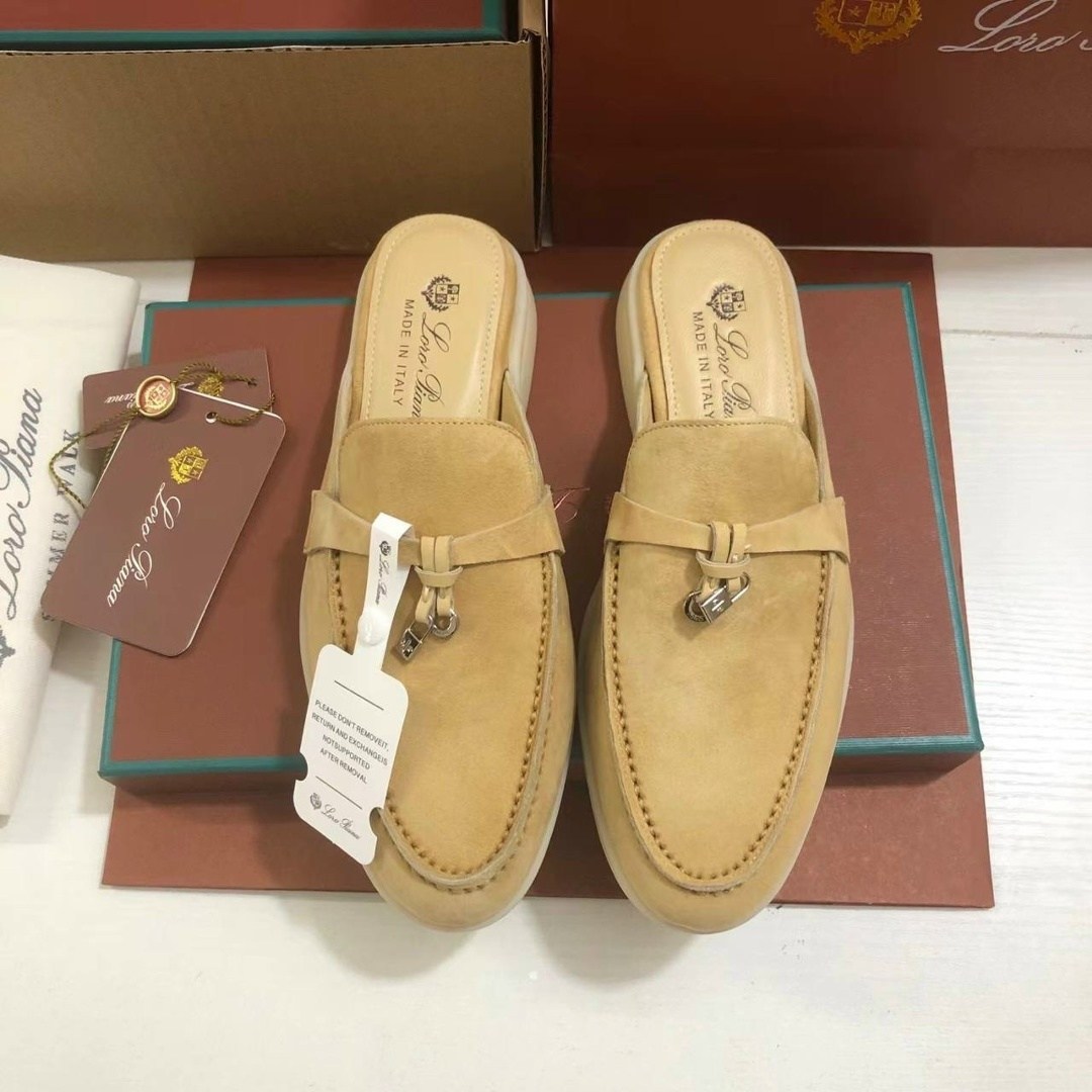 ,мюли loro piana,сабо loro piana,лоферы loro piana,мюли замшевые