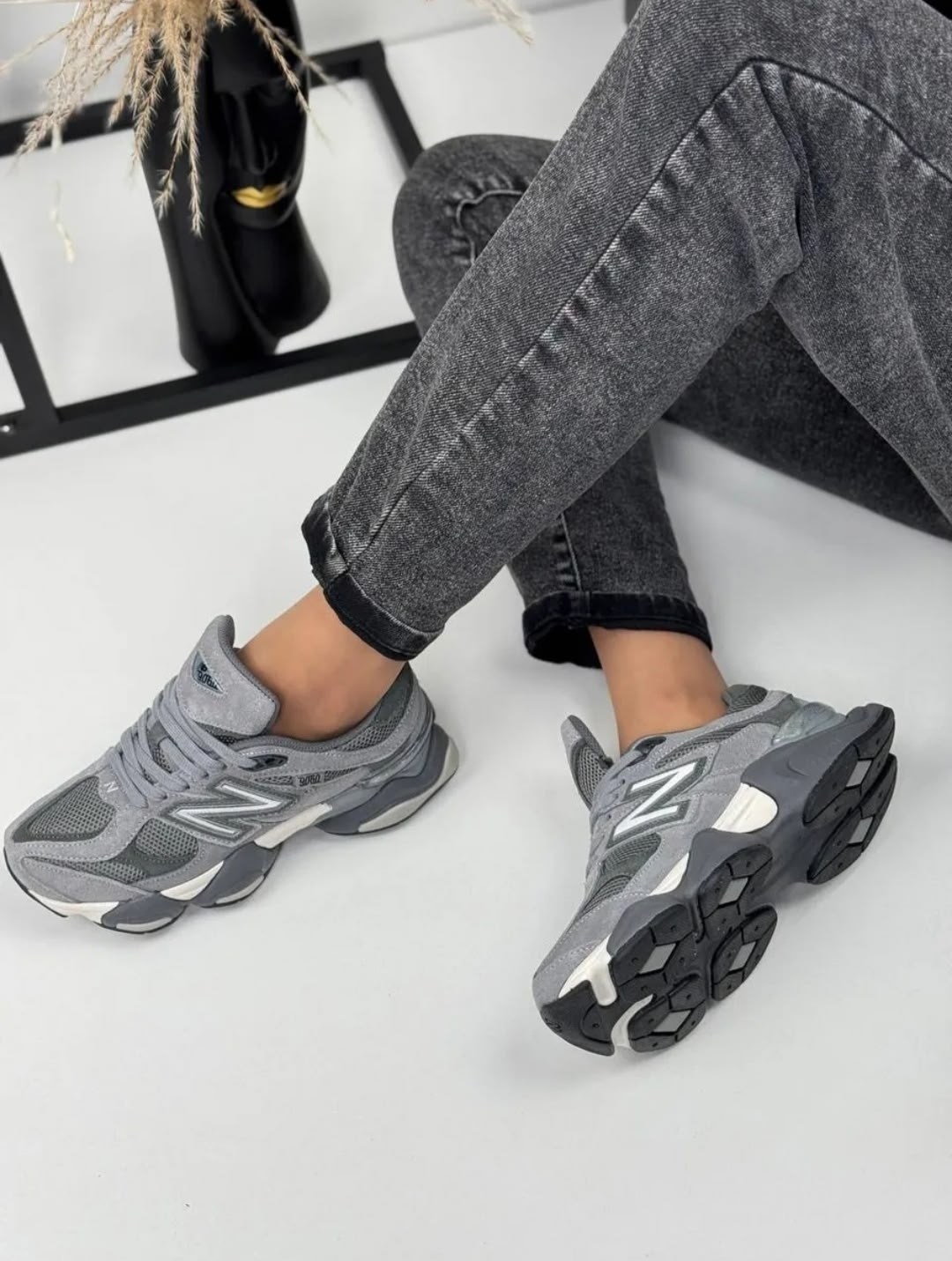 кроссовки new balance 9060,кроссовки new balance,кроссовки new balance 9060 36-41 серые,кроссовки женскиe,new balance кроссовки женские