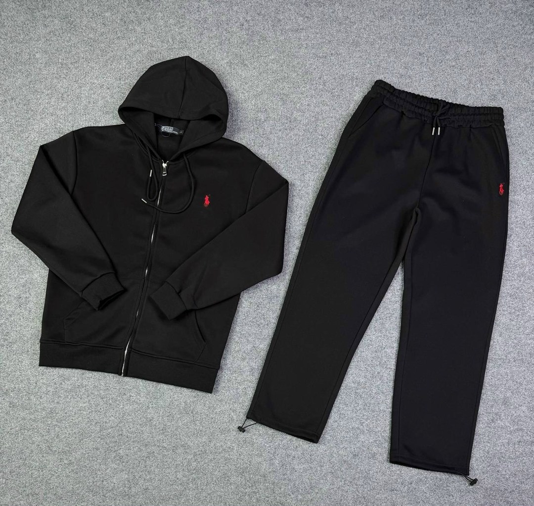мужские спортивные костюмы,мужской спортивный костюм polo ralph lauren из хлопка и флиса черный,спортивные костюм,костюм спортивный polo,спортивный костюм polo ralph lauren мужской