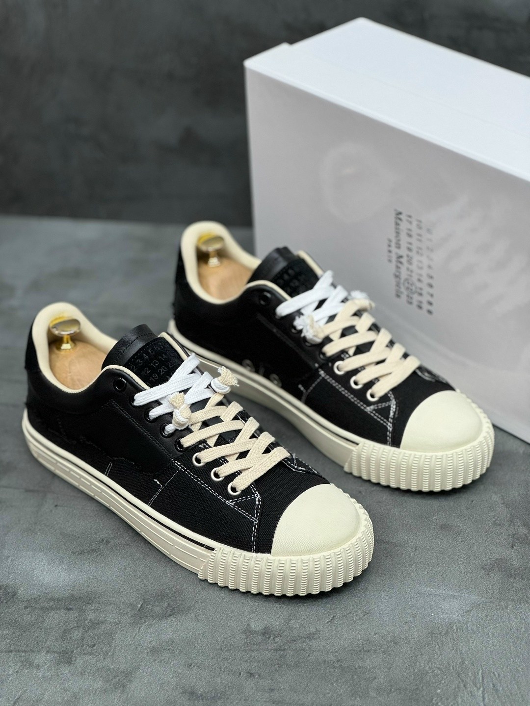 кеды maison margiela evolution,,кроссовки низкие maison margiela evolution черный,кроссовки maison margiela evolution,повседневные кроссовки
