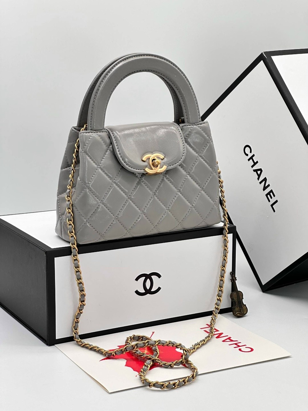 сумка шанель,сумка chanel,сумка шанель серая кожаная,модная сумочка,сумочка chanel