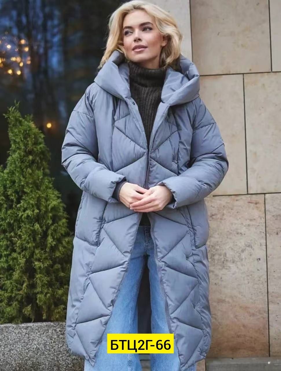 пуховик зимний длинный с капюшон,пуховик женский,женская куртка,пуховики тренд,куртки