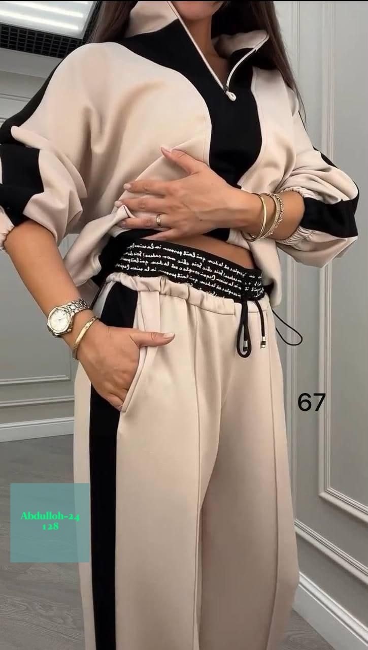 костюм двойка женская,костюм двойка,костюм спорт шик alexia m 488669952,женский костюм двойка ткань креп,костюм спортивный женский