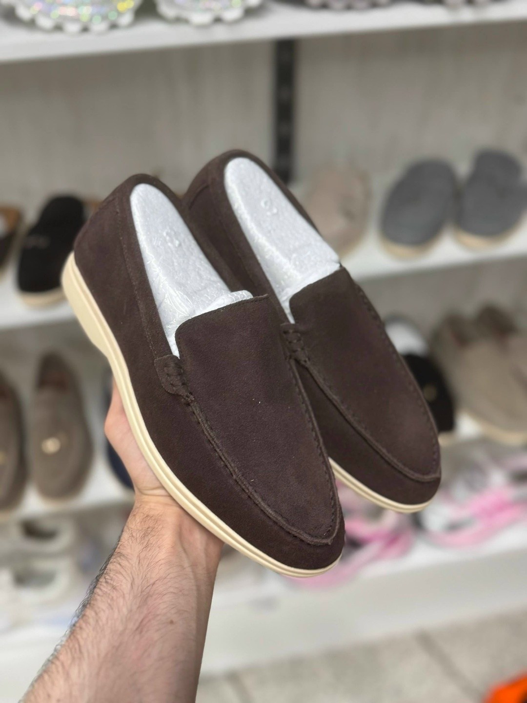 лоферы loro piana мужские,,лоферы loro piana,roberto serpentini,лоферы из натуральной замши loro piana