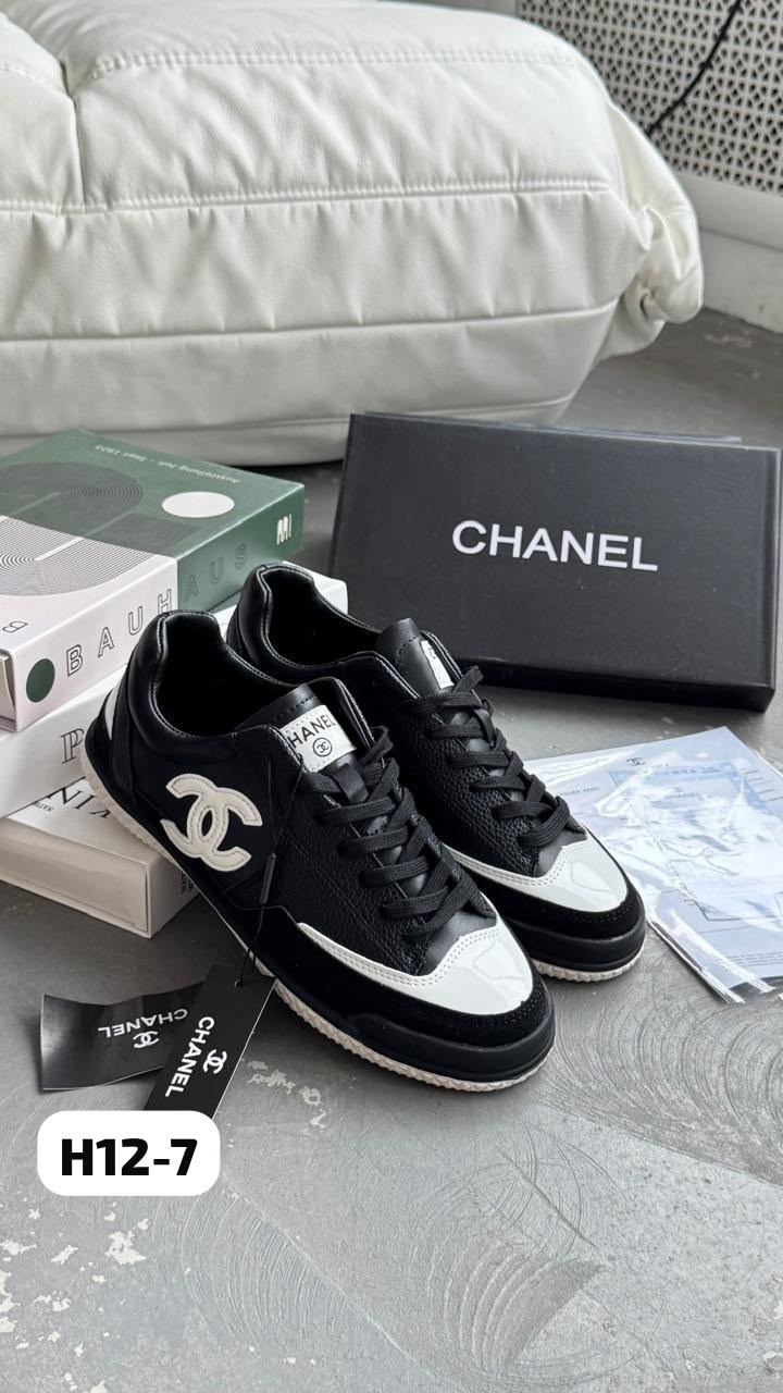 кроссовки chanel,кроссовки женские chanel,кеды chanel,женские кеды chanel,кроссовки женские chanel a115597 чёрные