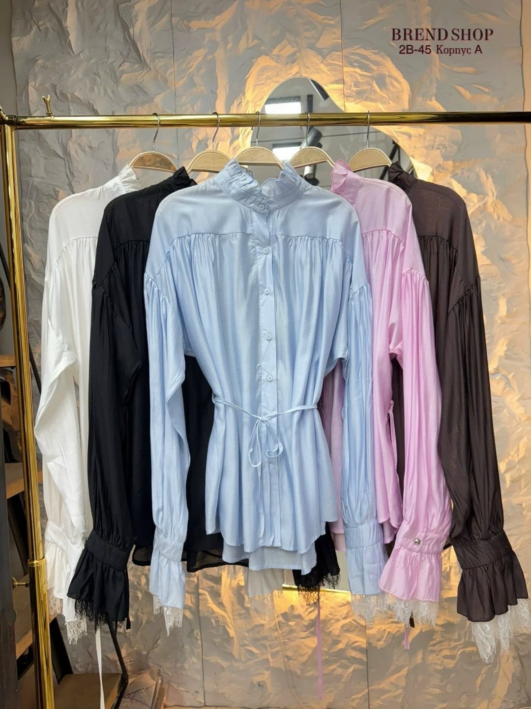 рубашка блузка из органзы miumiu cool casual wear,элегантная блузка,eola 2936 шоколад блуза,блузка коричневая,блуза