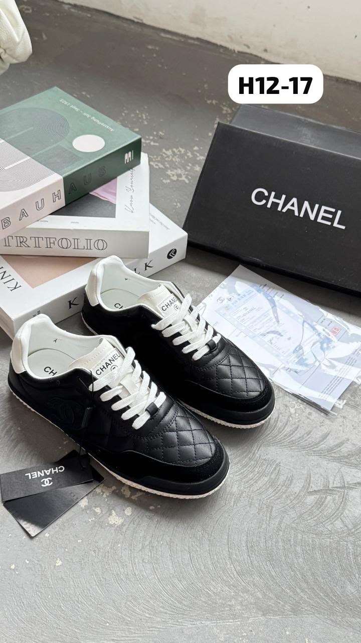 кроссовки chanel,кроссовки женские chanel,кеды chanel,женские кеды chanel,кроссовки женские chanel a115597 чёрные