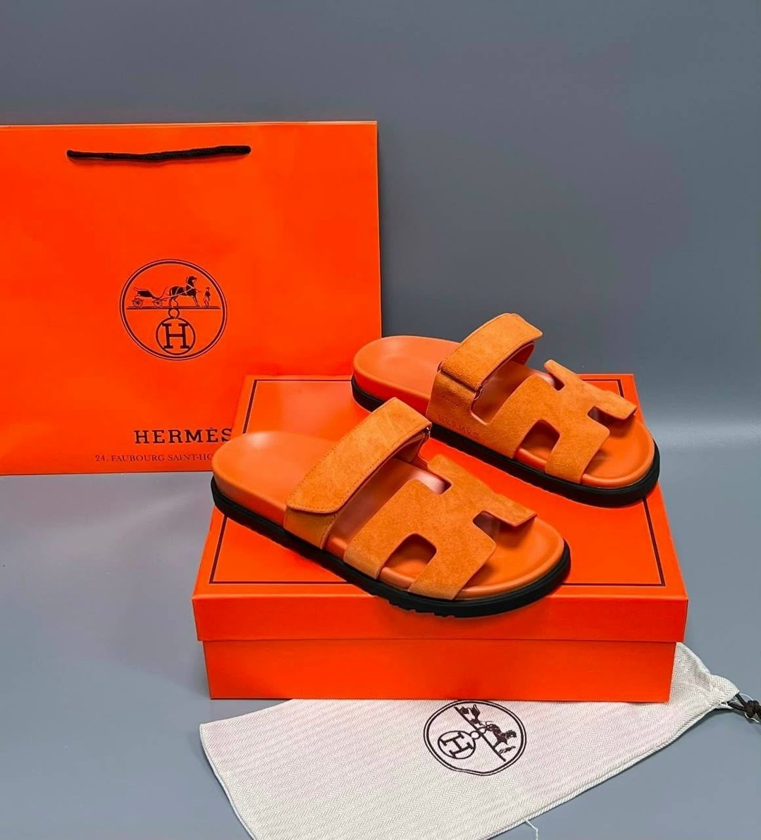 шлепки hermes,шлепанцы hermes оранжевые,шлепанцы hermes,сандалии hermes,шлепки hermes женские