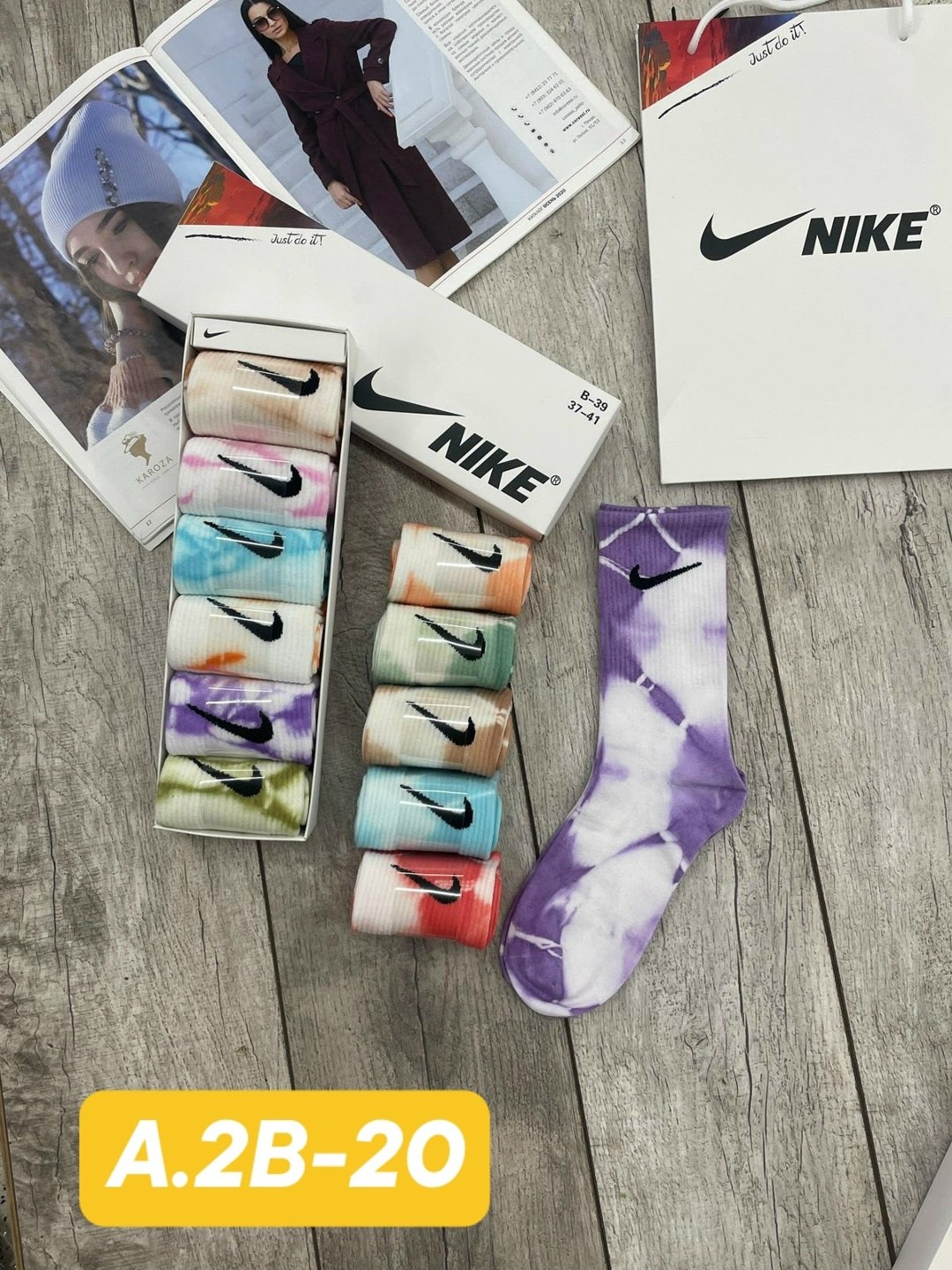 носки набор,набор женские носки,носки nike разноцветные подарочный набор с духами,носки женские,комплект носков