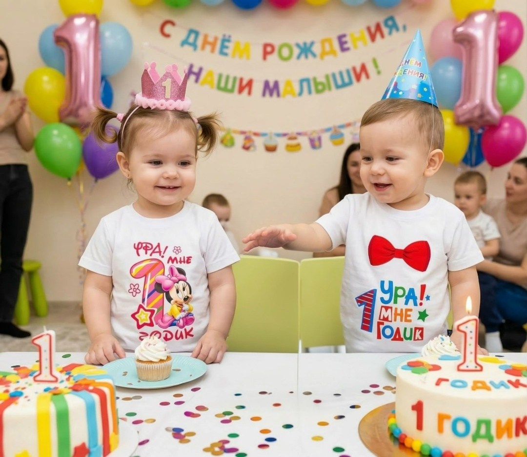 день рождение для ребенка,один годик,годик,первый день рождения,развлечения для малыша