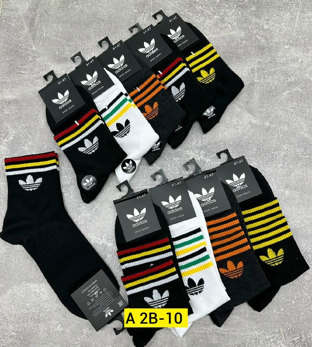 носки мужские 10 пар,носки мужское,носки мужские adidas,комплект носков adidas,носки мужские 12 пар