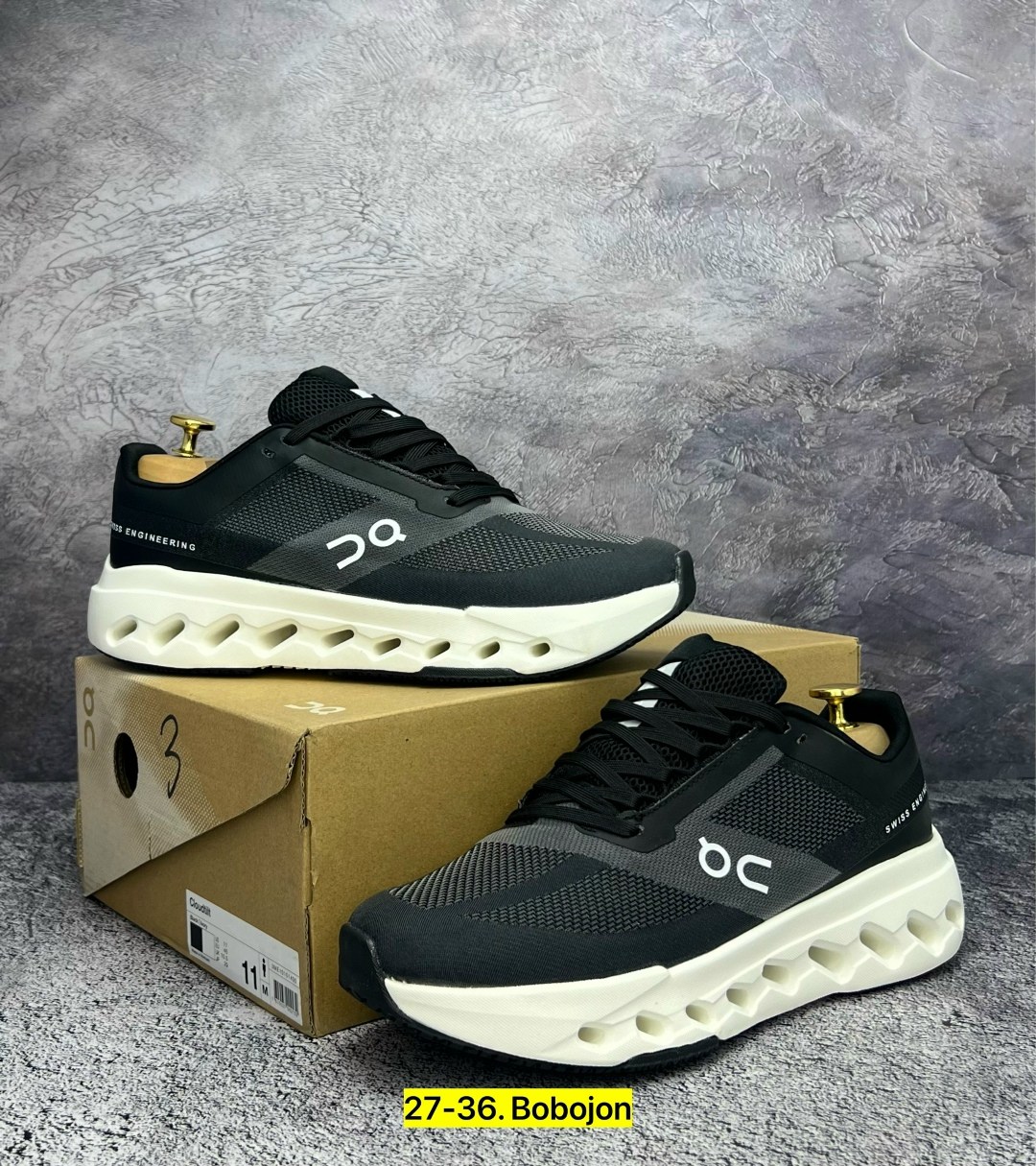 кроссовки,кроссовки on cloudrunner 2 цвет eclipse black,кроссовки cloudrunner 2 on черный,мужские кроссовки,