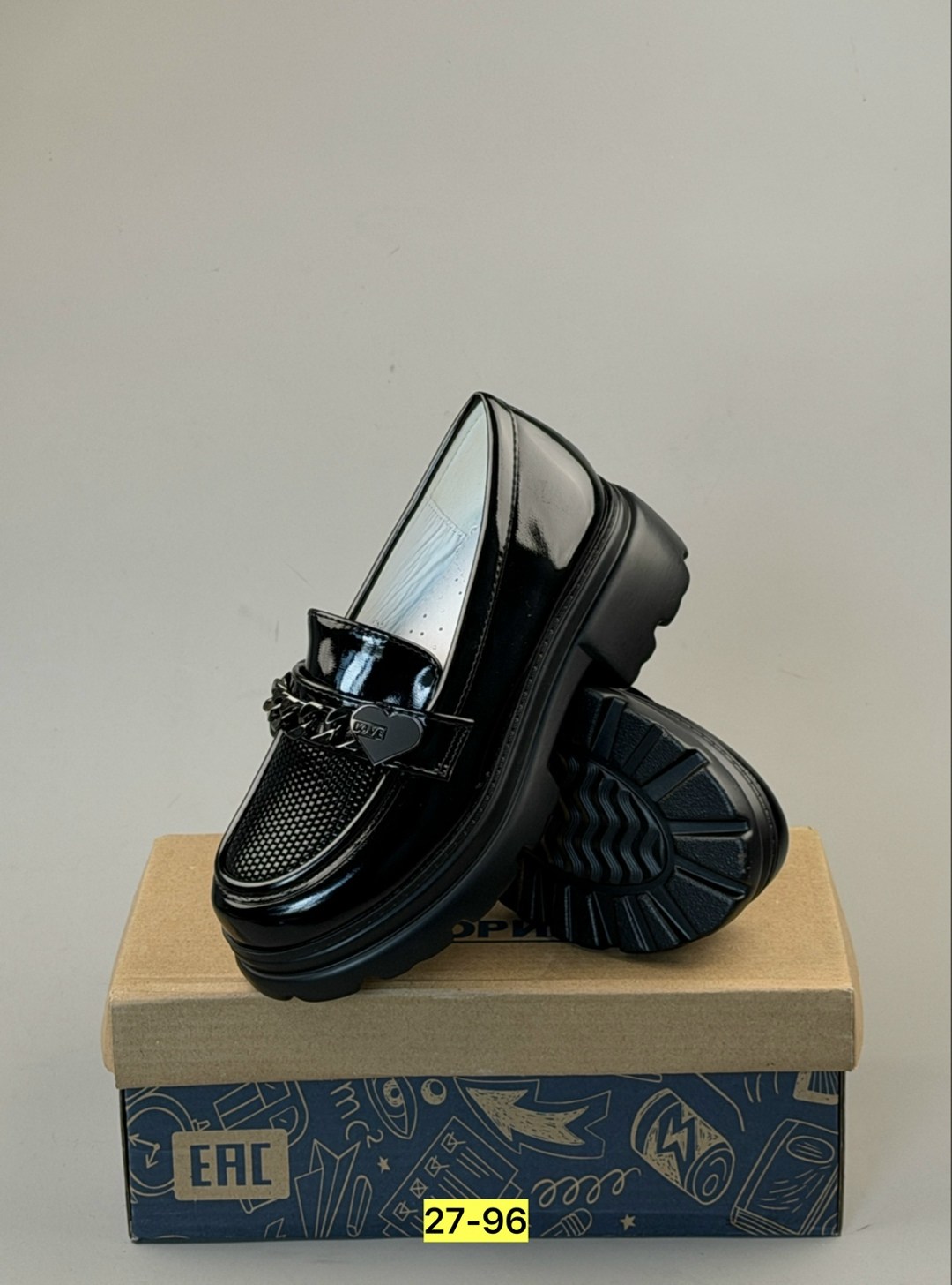 лоферы для девочки,,лакированные лоферы детские,лоферы школьные camidy shoes 246220147,лоферы школьные