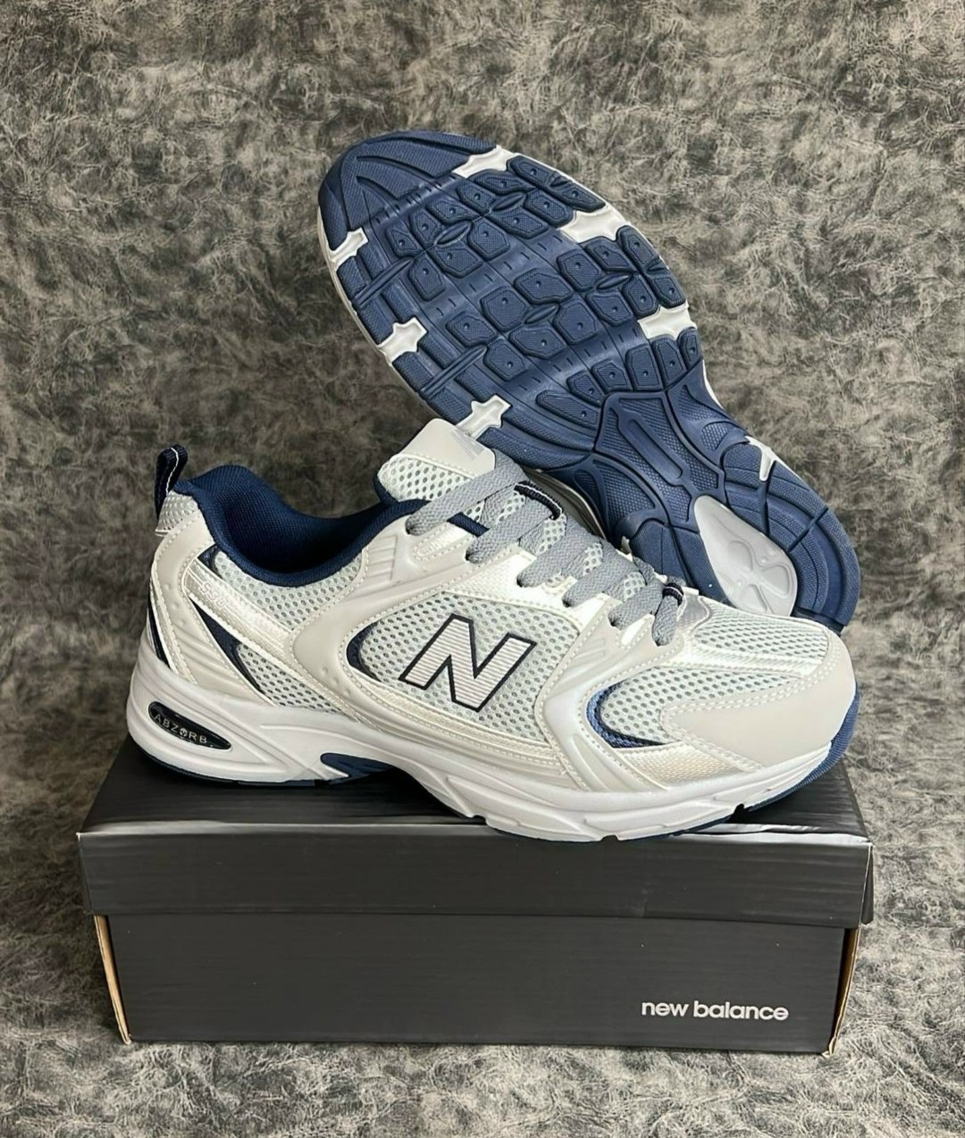 кроссовки new balance 530,кроссовки new balance,кроссовки new balance 530 white silver navy,new balance 530 мужские кроссовки,