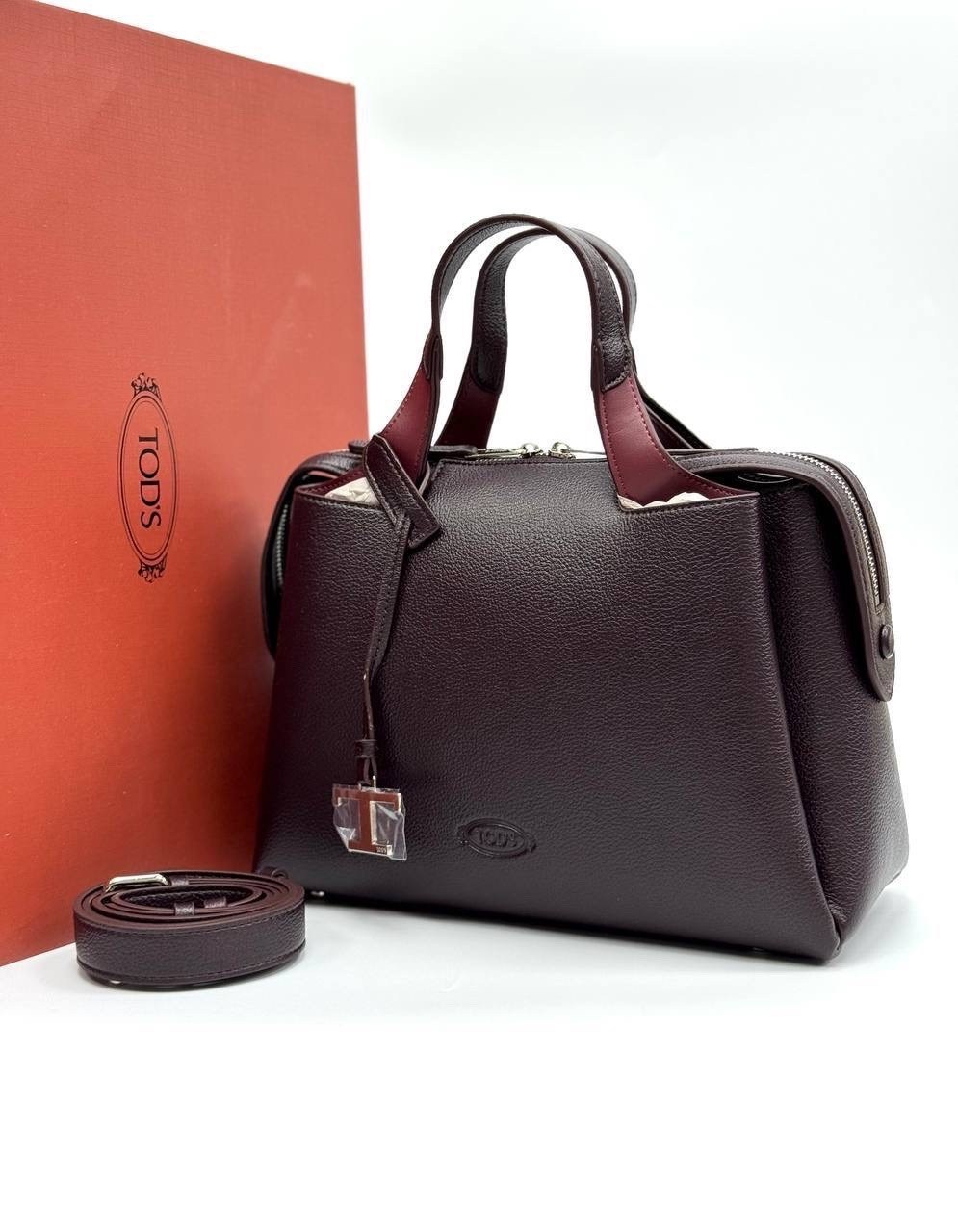 сумка tod's натуральная кожа 37-21,сумка,женская сумка,сумка женская tods,женская сумка тоут