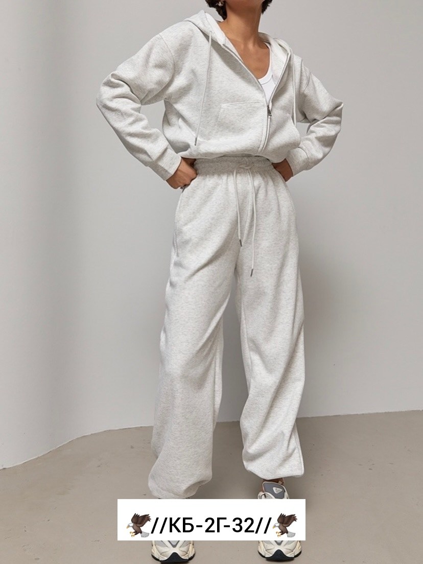 костюм спортивный,костюм спортивный с начесом eva coosh,спортивный костюм женский на флисе,женский спортивный костюм,светло серый костюм