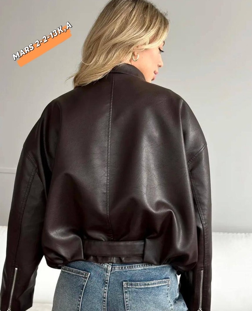 стильная куртка,куртка бомбер,косуха oversize,кожаная куртка,косуха кожаная оверсайз