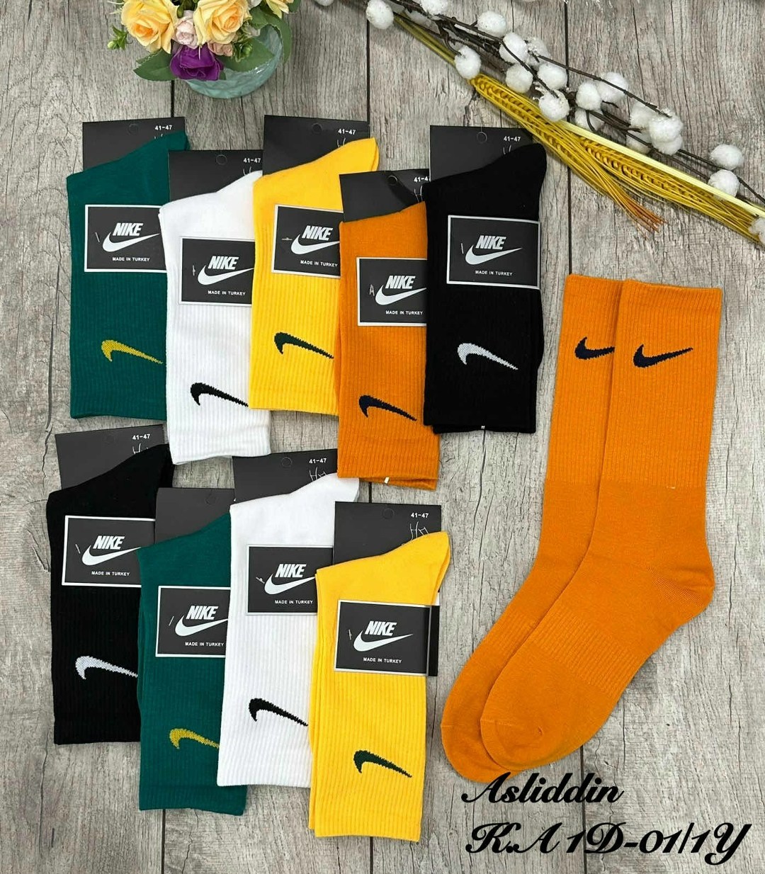 комплект носков nike,носки мужские nike,носки высокие nike набор мужских носков,комплект носки мужские,носки мужские набор 5 пар