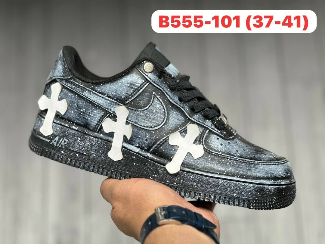chrome hearts nike air force 1,кросcовки nike air force 1,кроссовки,nike air force 1 low,кроссовки модные