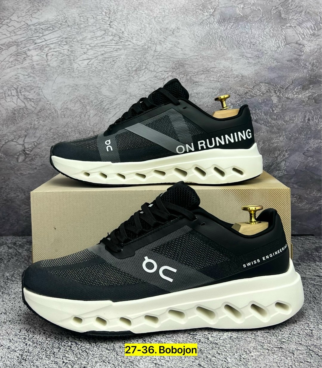 кроссовки,кроссовки on cloudrunner 2 цвет eclipse black,кроссовки cloudrunner 2 on черный,мужские кроссовки,